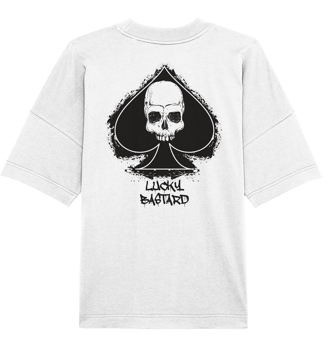 Lucky Bastard - Organic Oversize Shirt