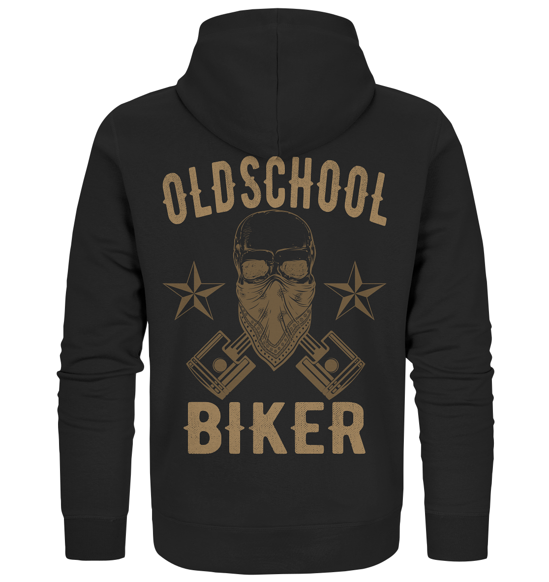 OLDSCHOOL BIKER - Organic Zipper