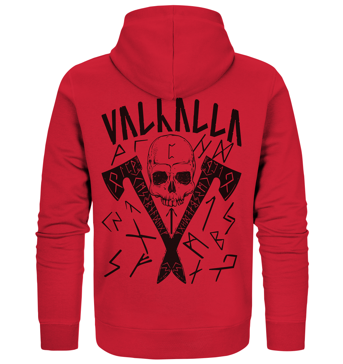 Valhalla Runes - Organic Zipper