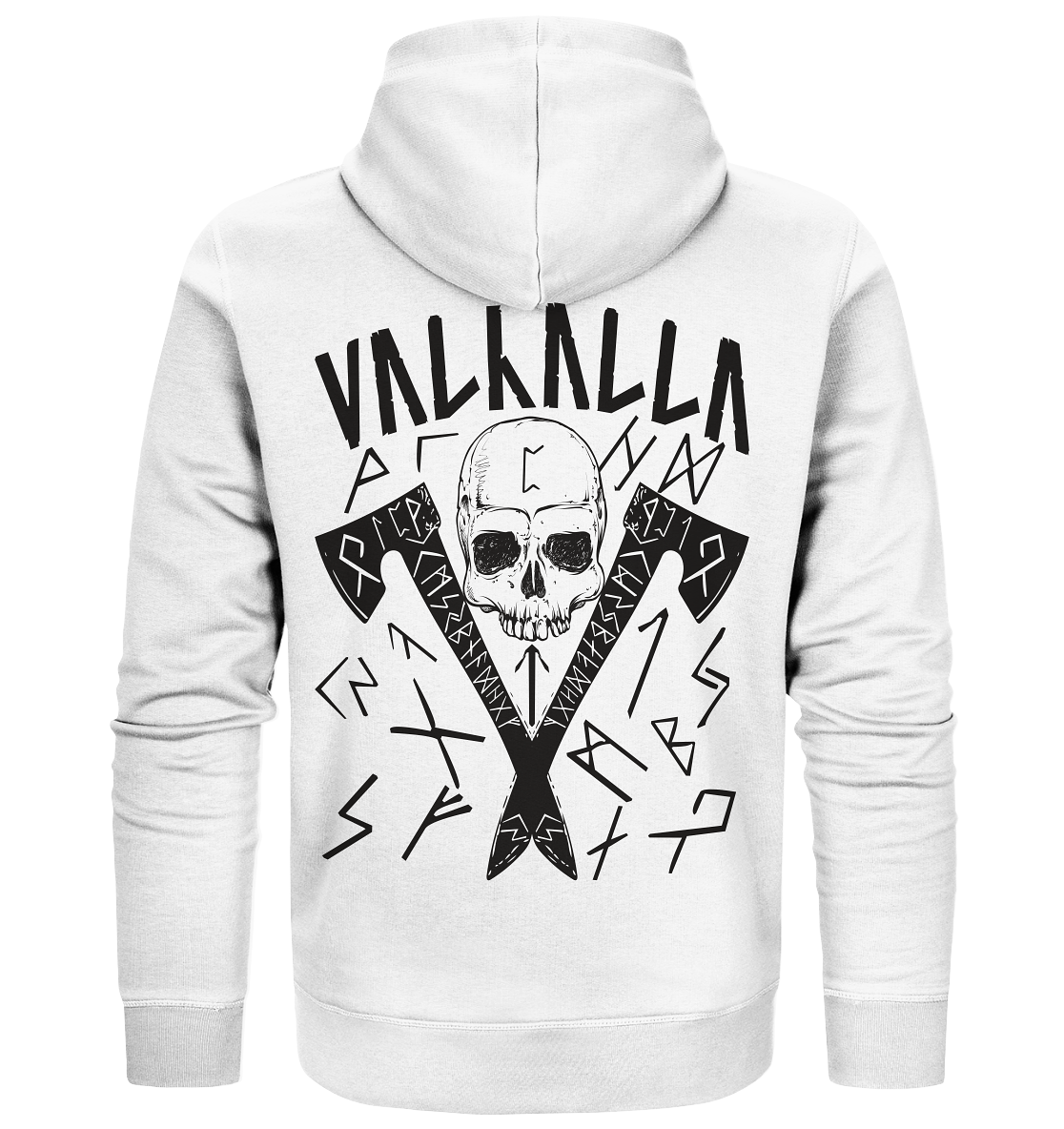 Valhalla Runes - Organic Zipper