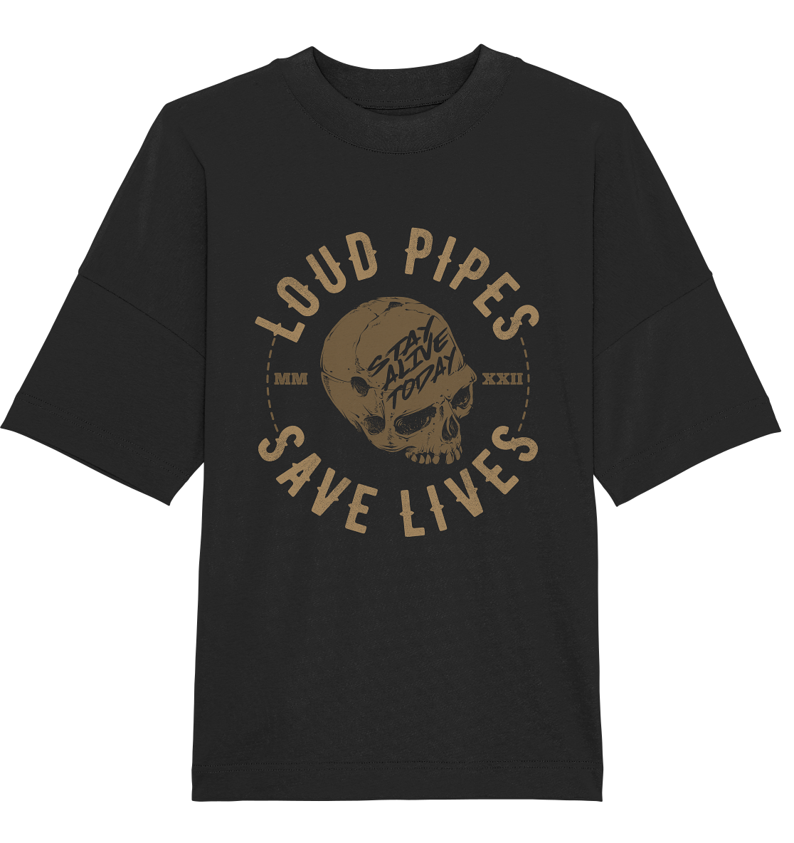 LOUD PIPES - Organic Oversize Shirt