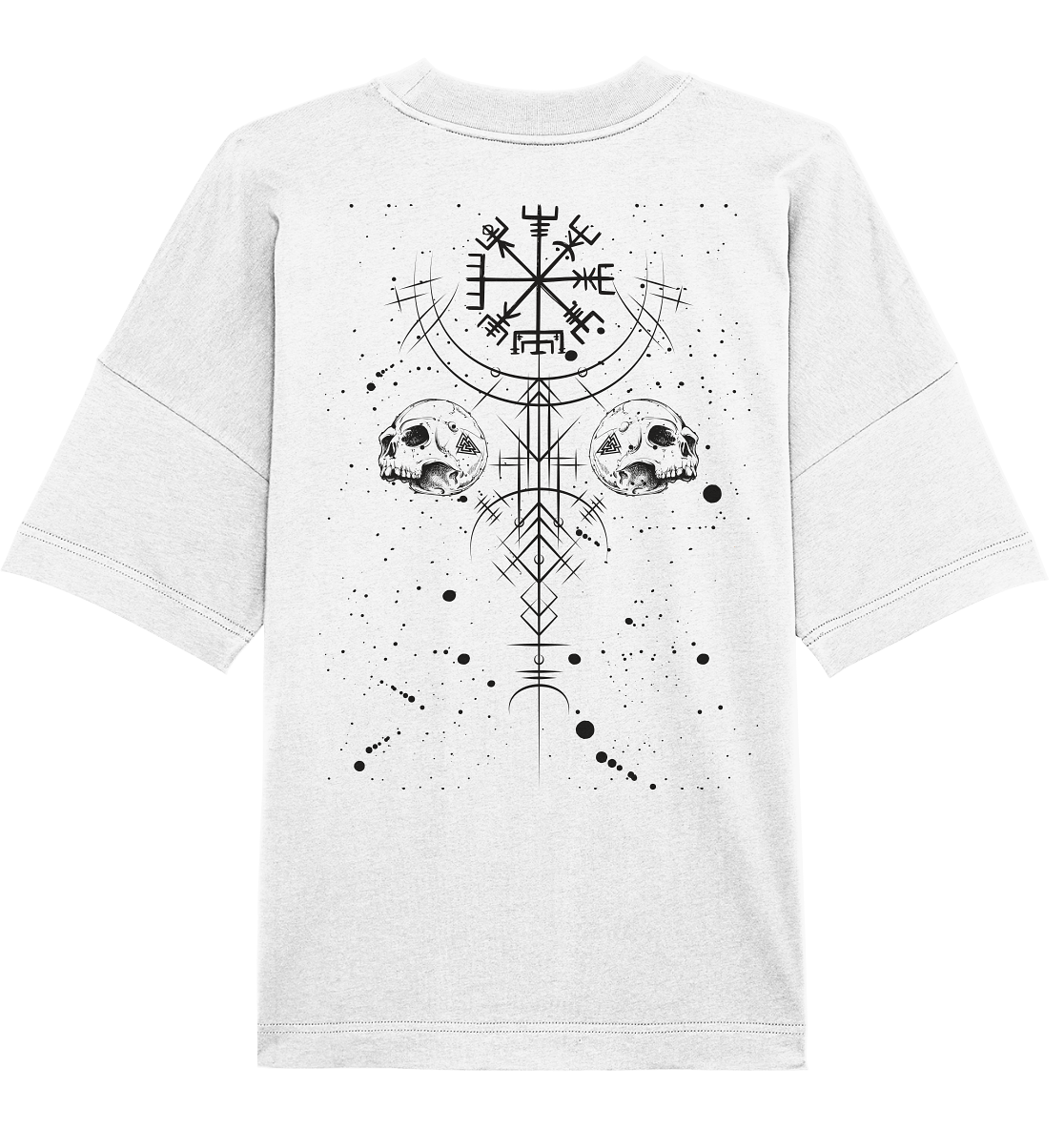 Road to Valhalla Black - Organic Oversize Shirt