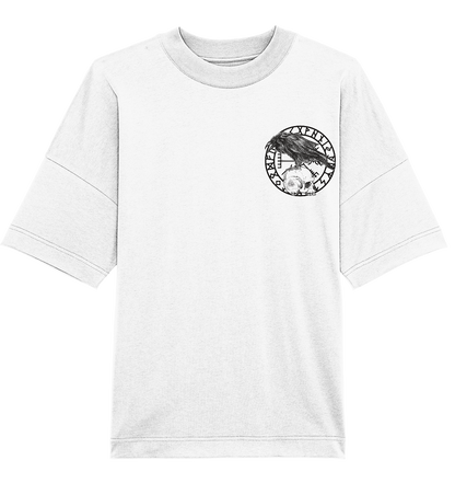Road to Valhalla Black - Organic Oversize Shirt