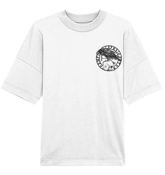 Road to Valhalla Black - Organic Oversize Shirt