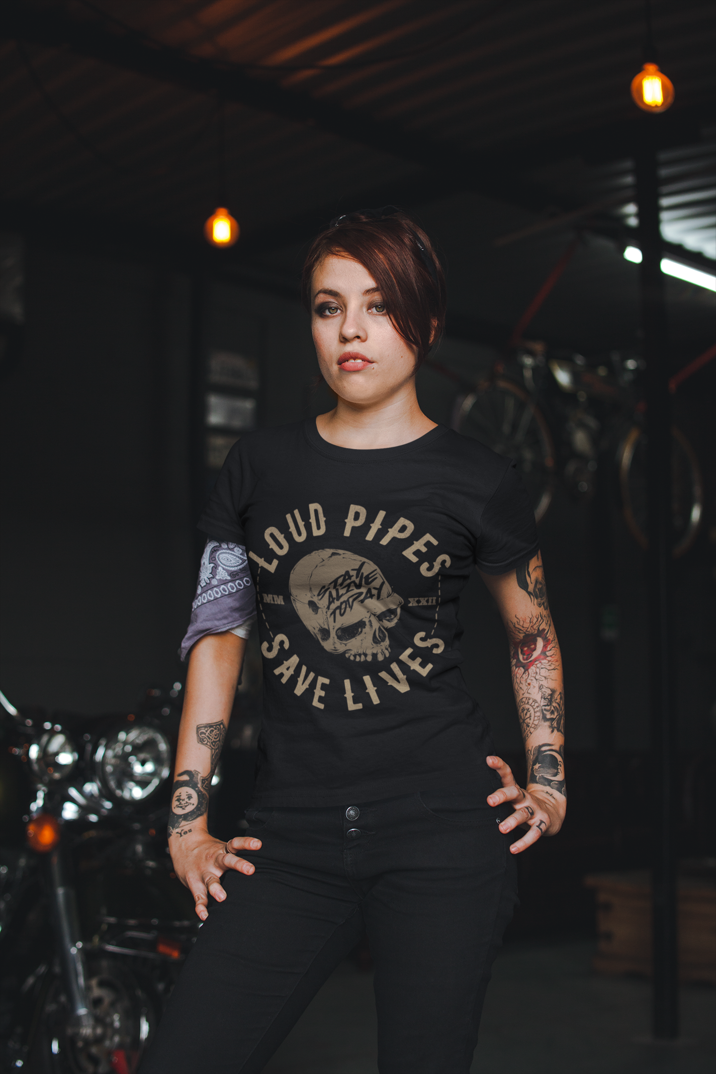 LOUD PIPES - Ladies Premium Shirt