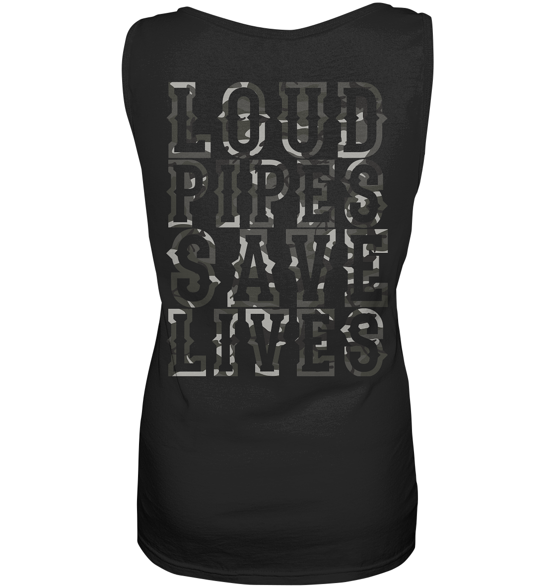 CAMO PIPES - Ladies Tank-Top