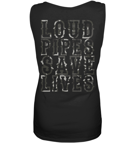 CAMO PIPES - Ladies Tank-Top