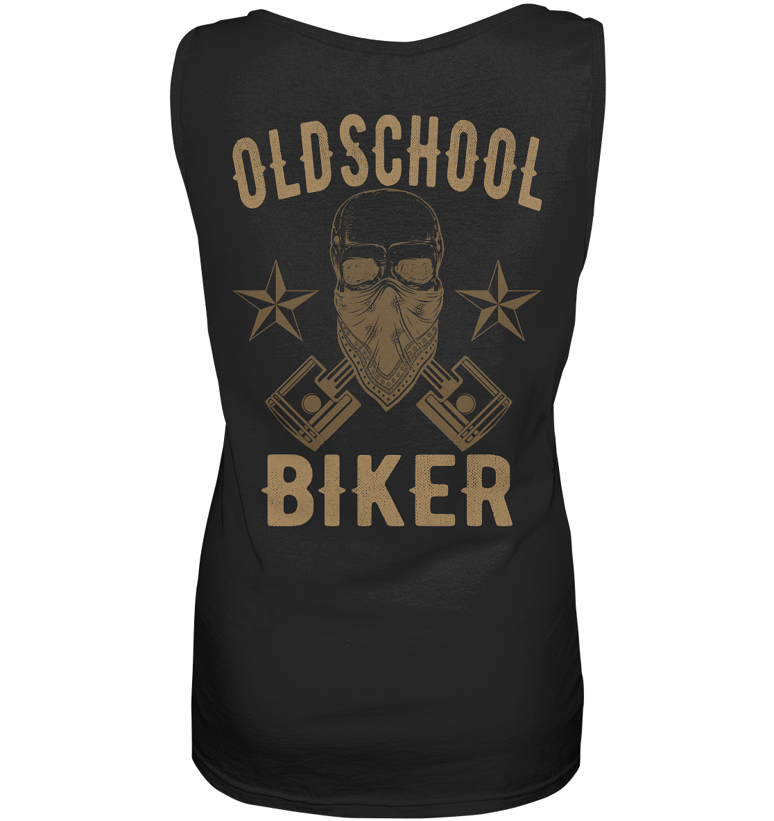 OLDSCHOOL BIKER - Ladies Tank-Top