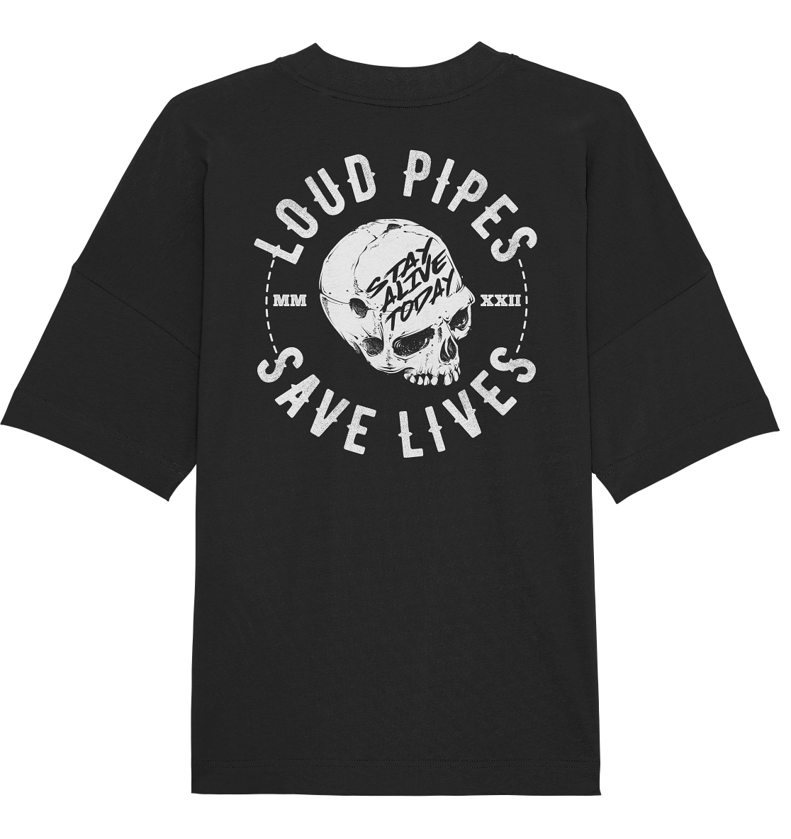 LOUD PIPES - Organic Oversize Shirt
