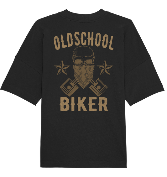 OLDSCHOOL BIKER - Organic Oversize Shirt