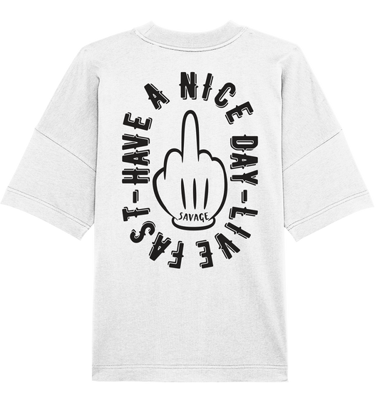 NICE DAY - Organic Oversize Shirt