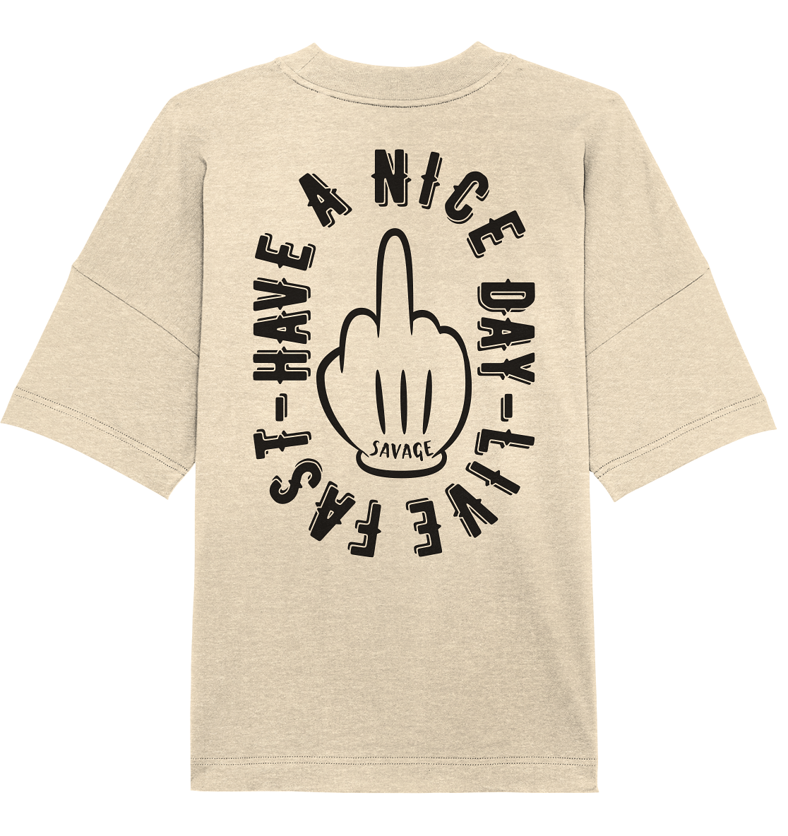 NICE DAY - Organic Oversize Shirt