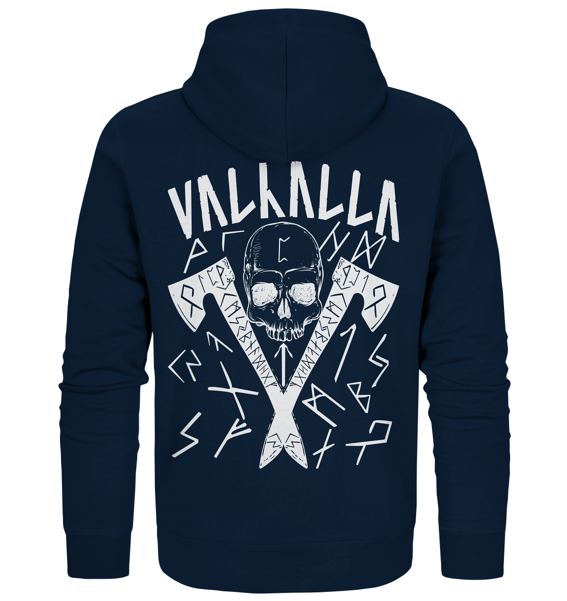 Valhalla Runes - Organic Zipper