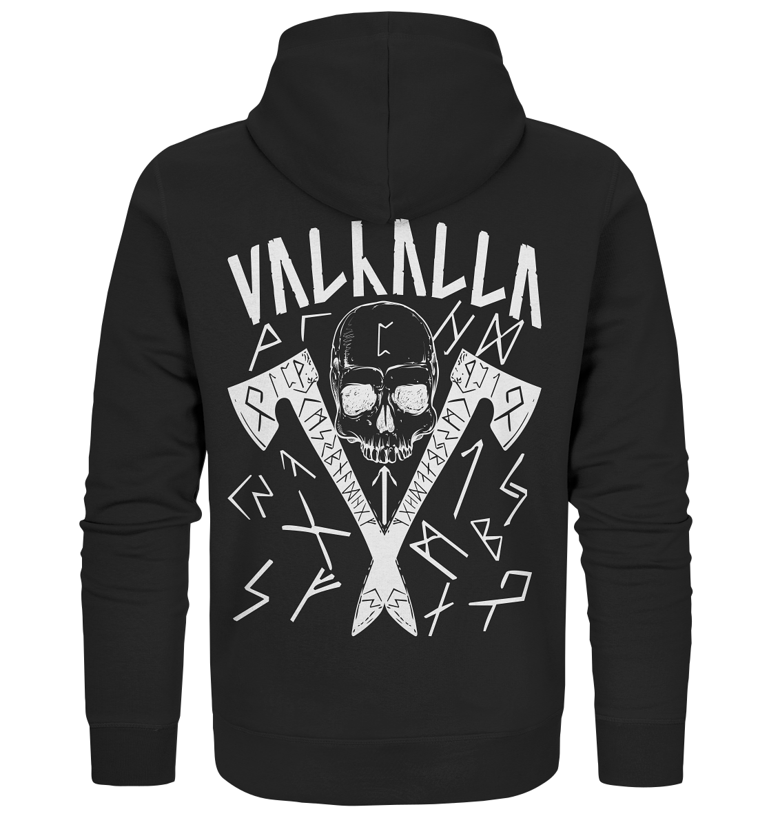 Valhalla Runes - Organic Zipper