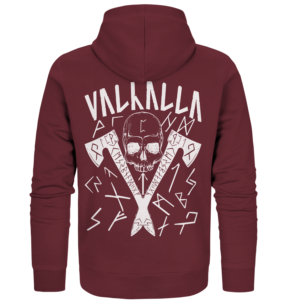 Valhalla Runes - Organic Zipper