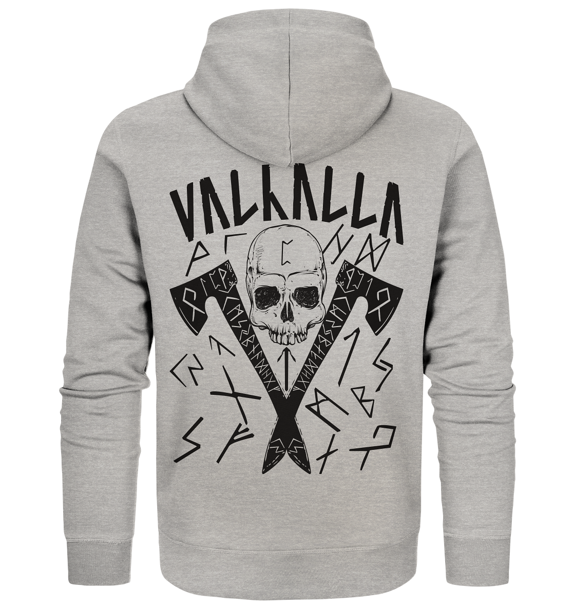 Valhalla Runes - Organic Zipper