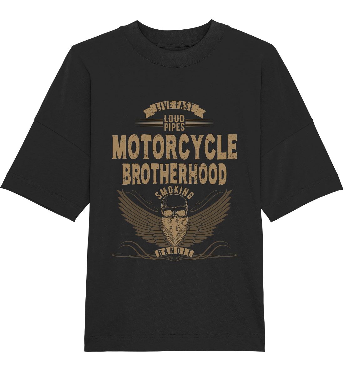MOTORCYCLE BROTHERHOOD - Organic Oversize Shirt