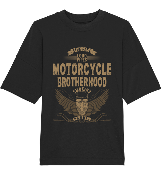 MOTORCYCLE BROTHERHOOD - Organic Oversize Shirt